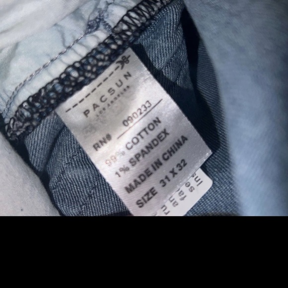 Men’s 31 x 32 Stacked Skinny Pacsun Jeans NWOT - Picture 6 of 8